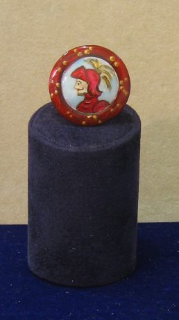 Anello Regolabile in madreperla Rotondo