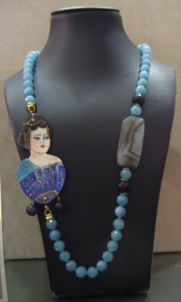 Collana in Angelite