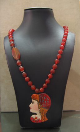 Collana in Corniola