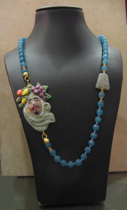 Collana in Angelite
