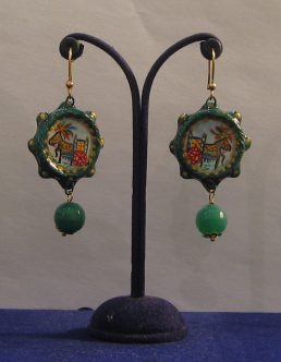 Orecchini in ceramica