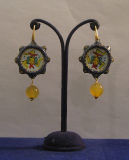 Orecchini in ceramica