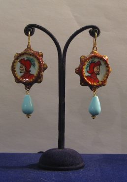Orecchini in ceramica
