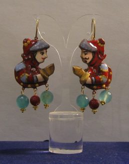 Orecchini in ceramica
