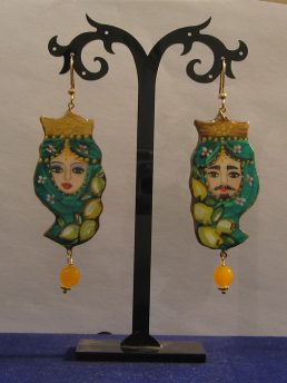 Orecchini in ceramica