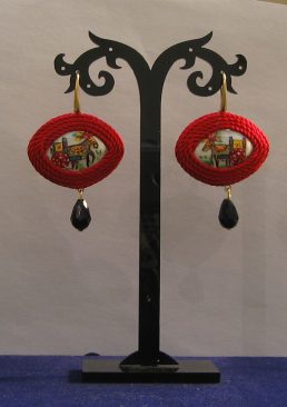 Orecchini in ceramica