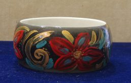 Bracciale in resina dipinto a mano