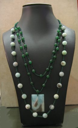 Collana in Amazzonite