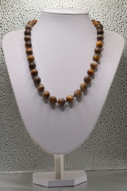 Collana in Occhio di Tigra