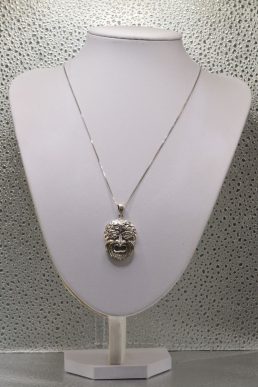 Collana in Argento Sterling Maschera