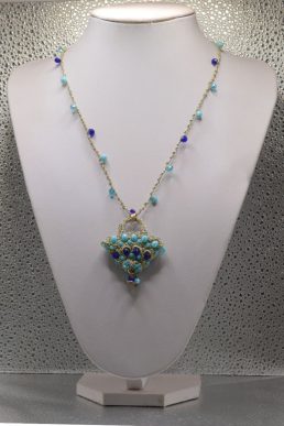 Collana in chiaccherino Coffa Siciliana