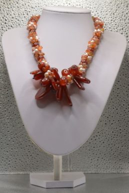 Collana in Corniola