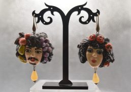 Orecchini in ceramica I Mori