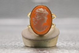 Anello regolabile con Cammeo