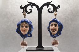 Orecchini in ceramica I Mori Blu