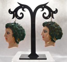 Orecchini in ceramica Aretusa Verdi
